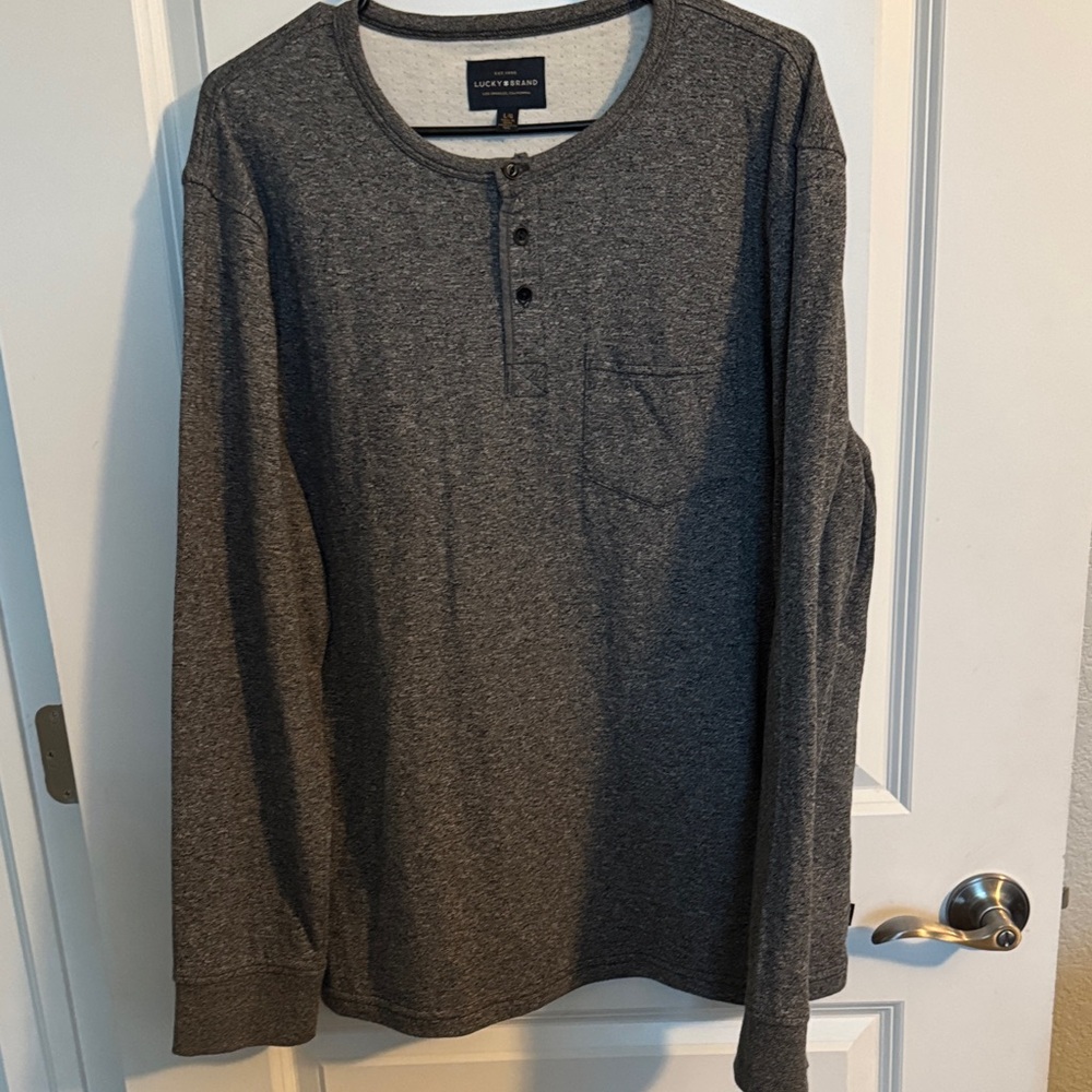 Men's Gray Lucky brand Shirt